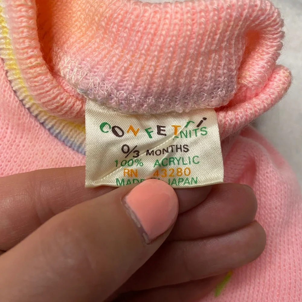 Confetti Knits vintage confetti
